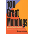 100 Great Monologs - Paperback