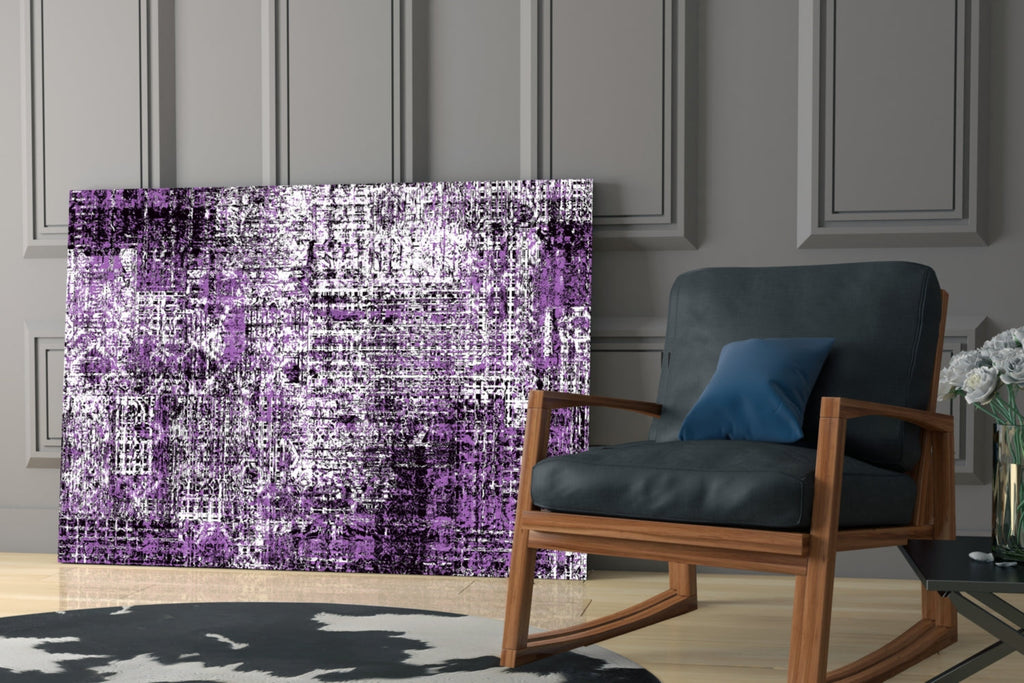 Abstract Glass Wall Art