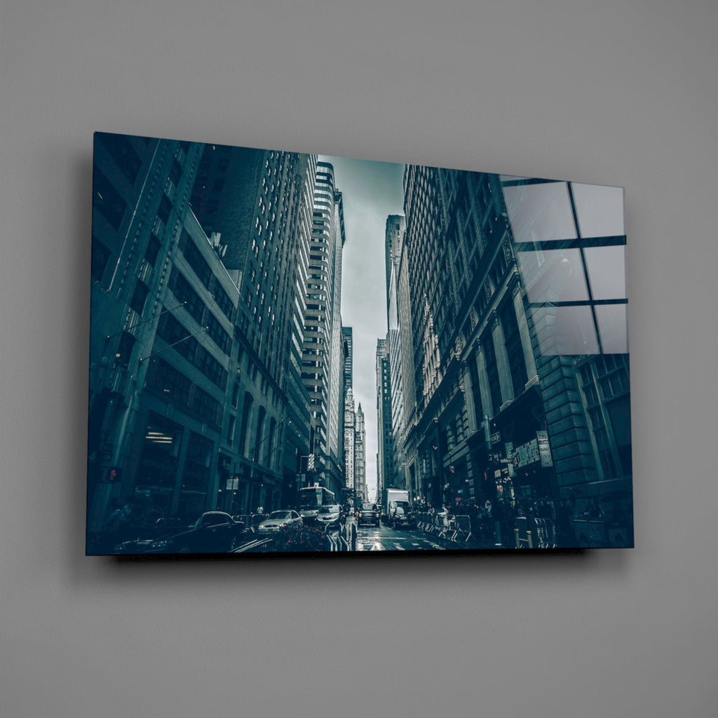 New York City Glass Wall Art