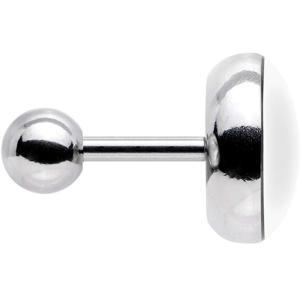 Floral Border Skull Tragus Cartilage Earring
