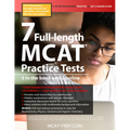 7 Full-Length MCAT Practice Tests: 5 in the Book and 2 Online, 1610 MCAT Practice Questions Based on the Aamc Format - Paperback