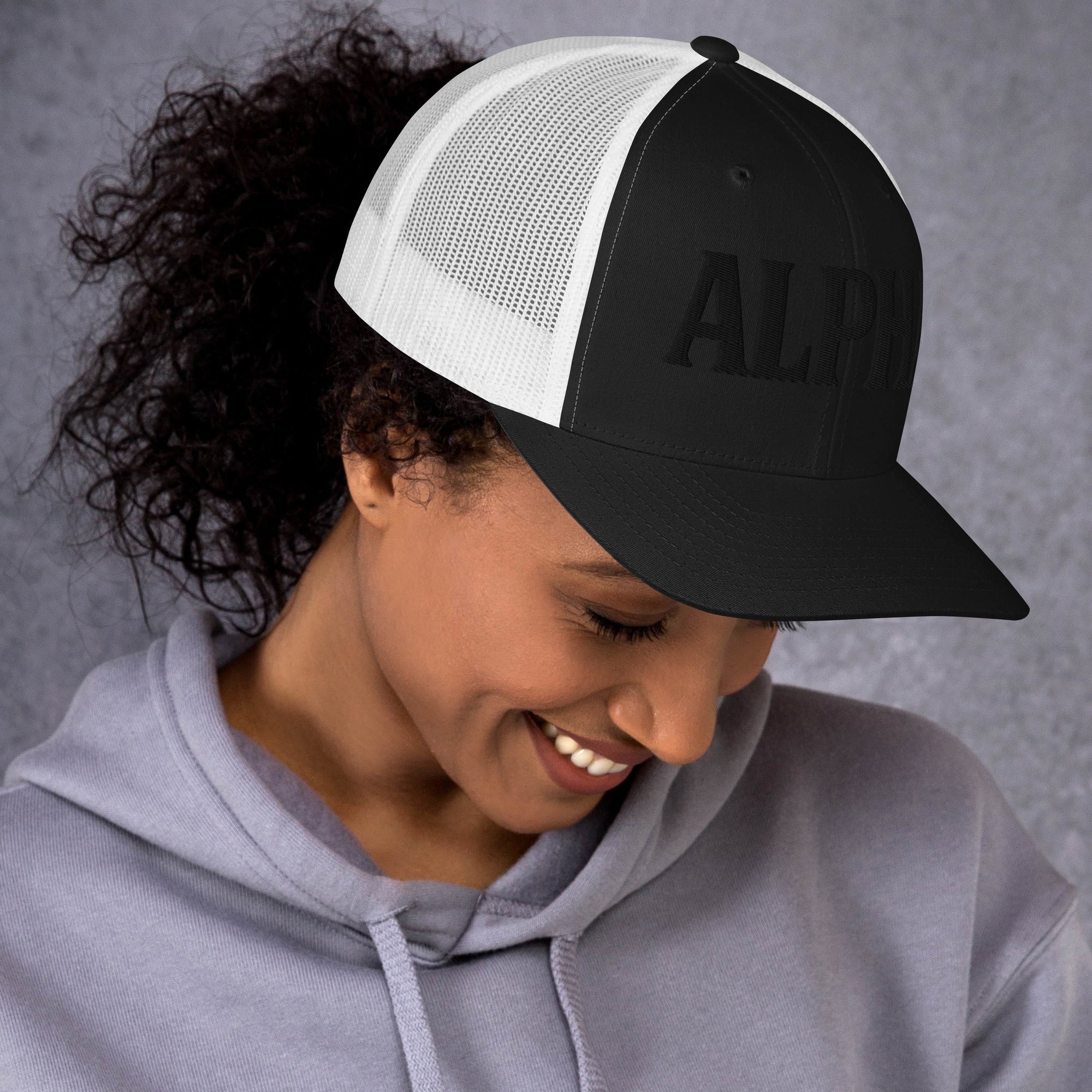 ALPHA Retro Trucker Hat