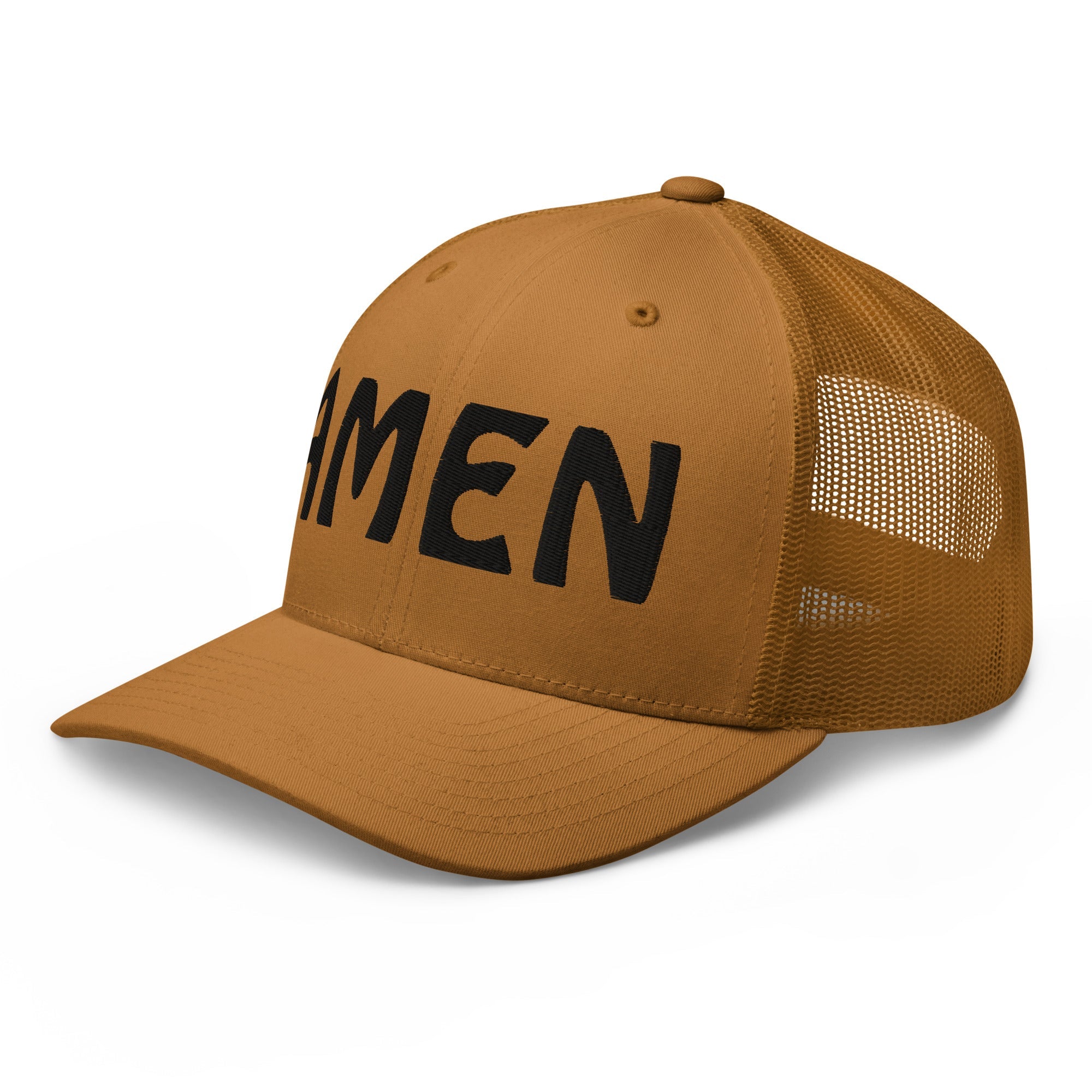 AMEN 3D Puffy Embroidered Trucker Cap