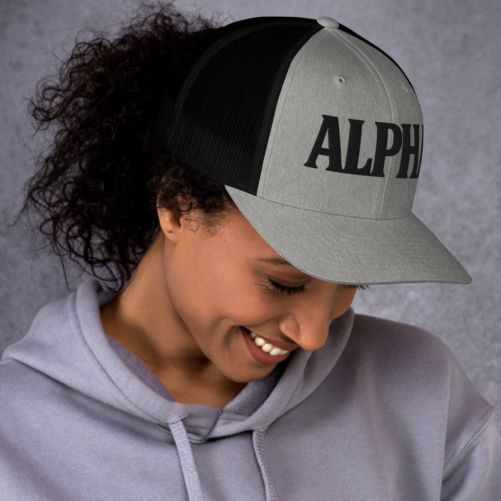 ALPHA Retro Trucker Hat