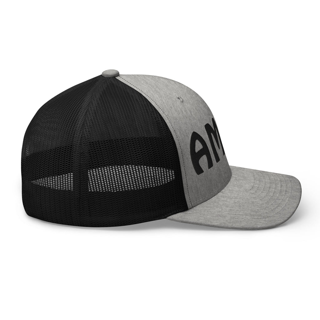 AMEN 3D Puffy Embroidered Trucker Cap