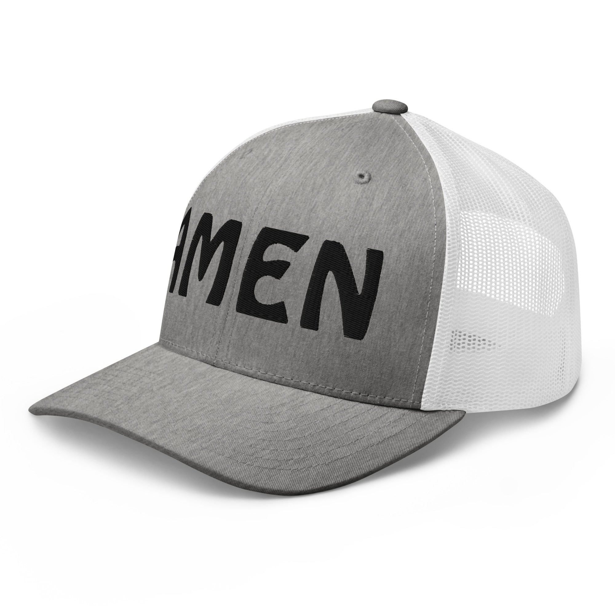 AMEN 3D Puffy Embroidered Trucker Cap