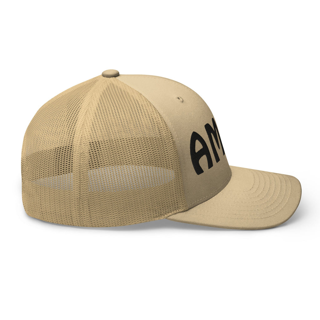 AMEN 3D Puffy Embroidered Trucker Cap