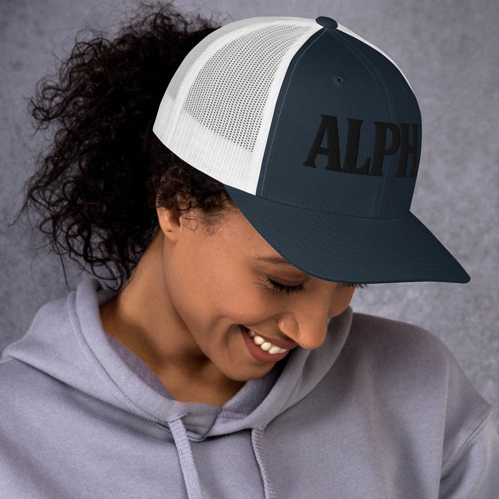 ALPHA Retro Trucker Hat