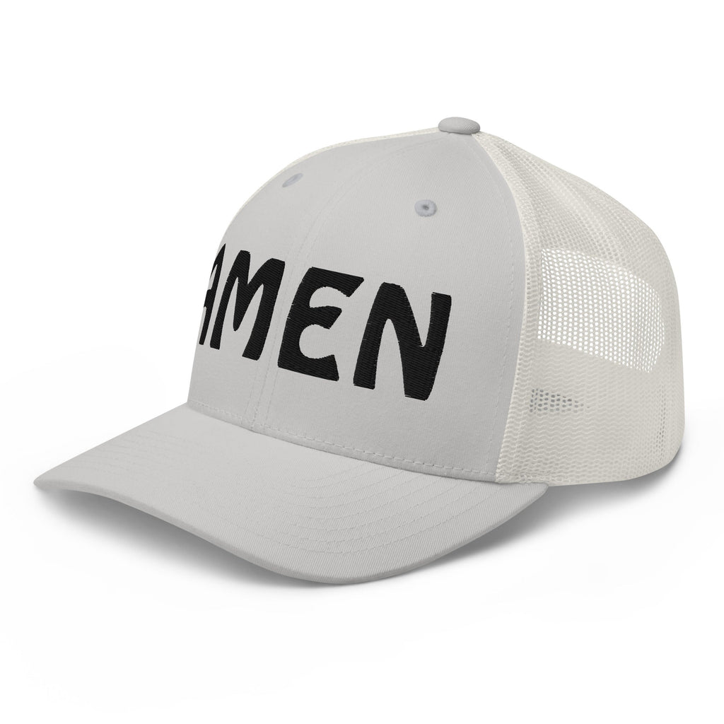 AMEN 3D Puffy Embroidered Trucker Cap