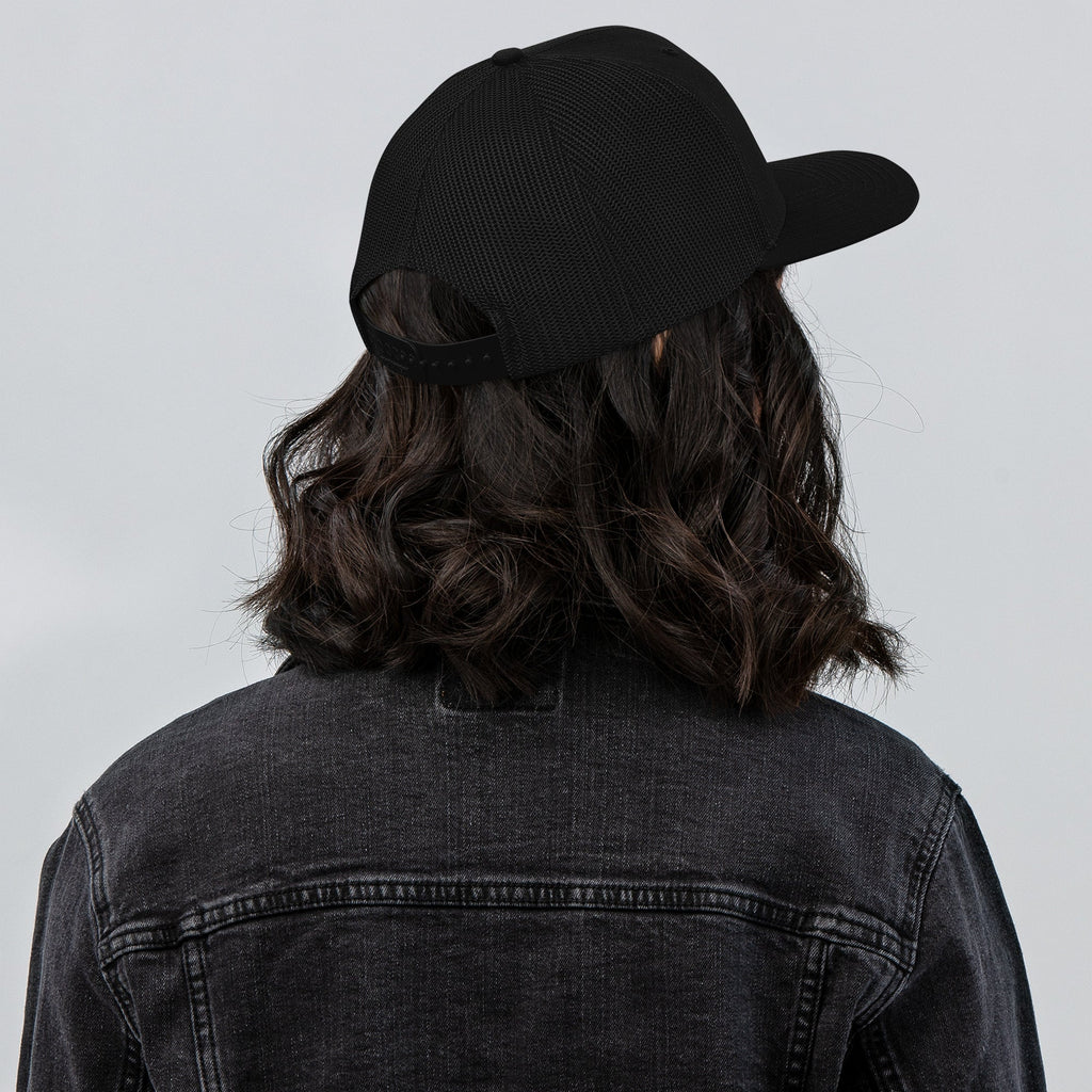 Heartbeat Snapback Trucker Hat