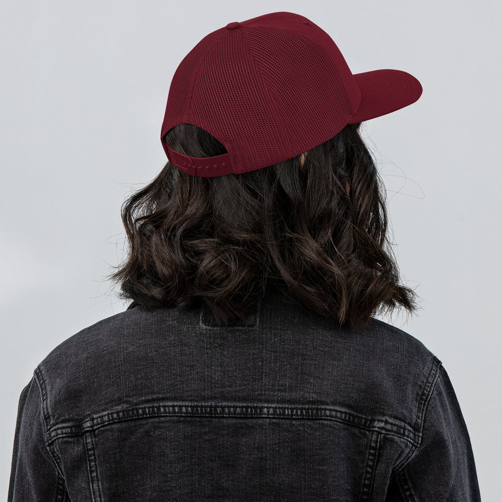 Heartbeat Snapback Trucker Hat