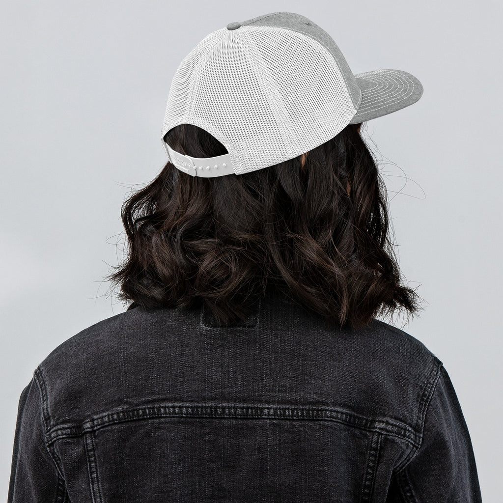 Heartbeat Snapback Trucker Hat