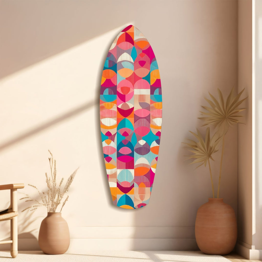 Cubic Art Glass Wall Art