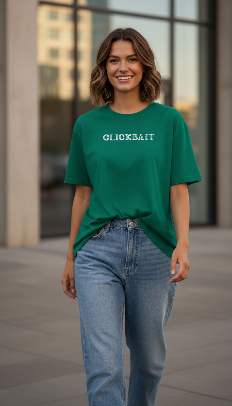 Catch Your Curiosity Clickbait T-Shirt
