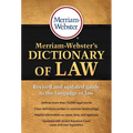 Merriam-Webster's Dictionary of Law - Paperback