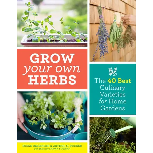 Grow Your Own Herbs: The 40 Best Culinary Varieties for Home Gardens - Paperback