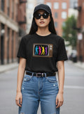 Throwback Dance Scene Retro TV T-Shirt