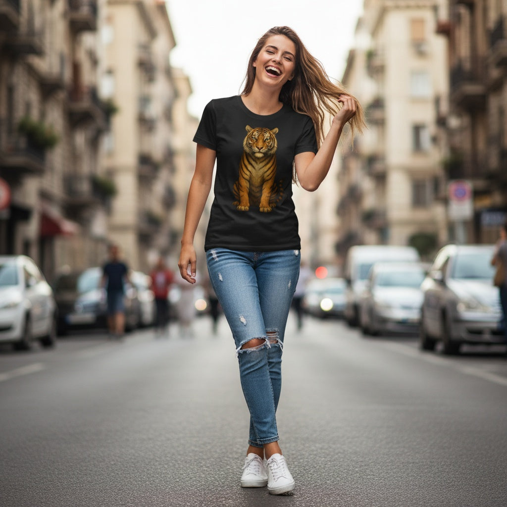 Organic Fierce Tiger T-Shirt