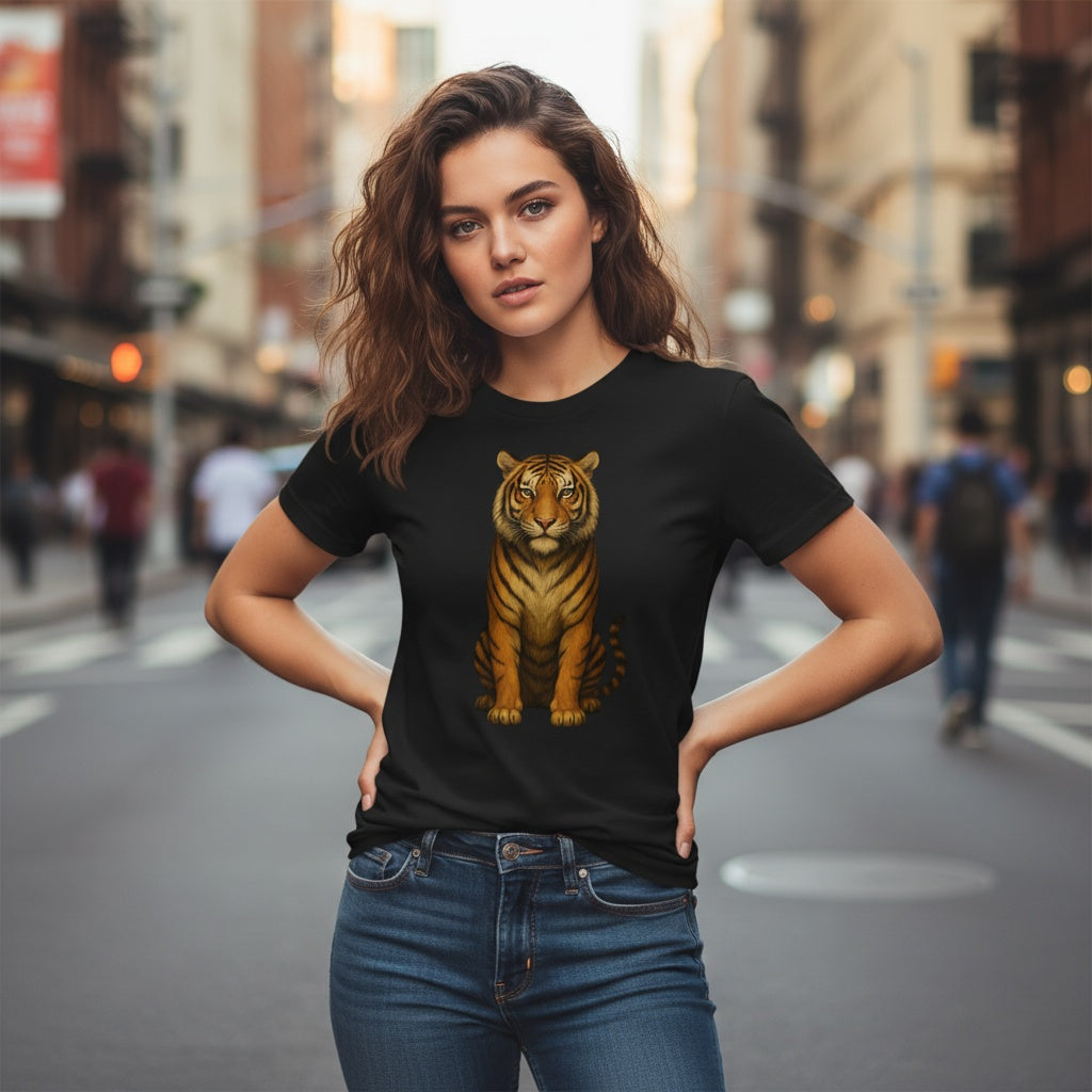 Organic Fierce Tiger T-Shirt