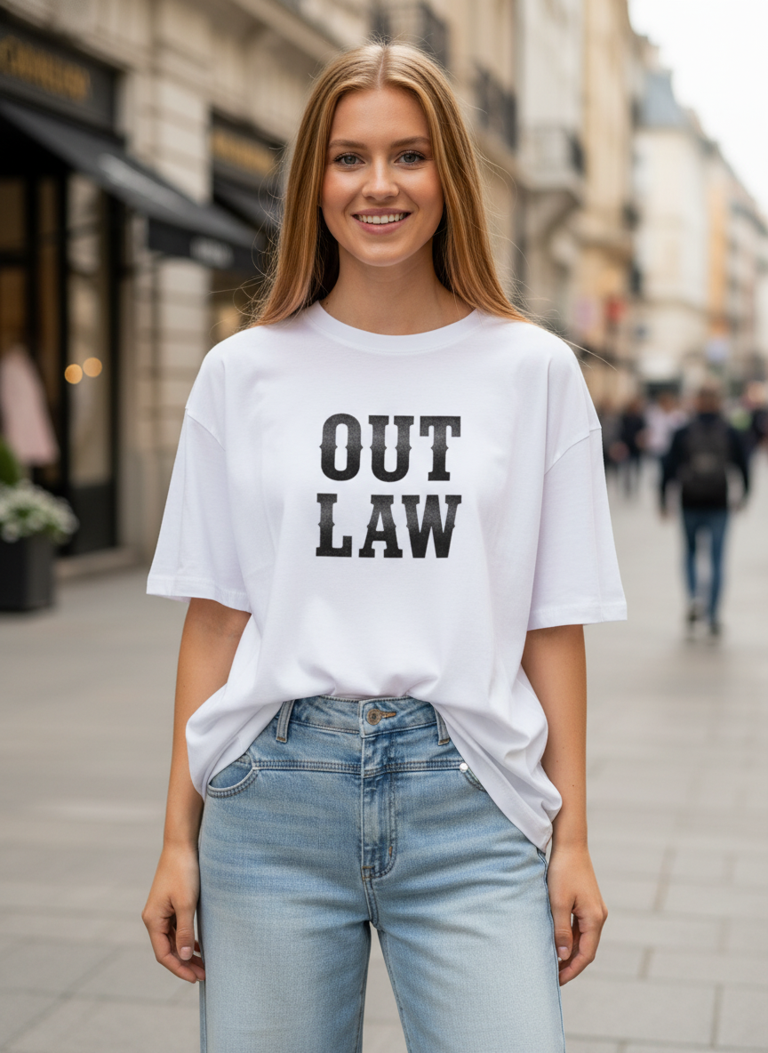OUTLAW Breaking The Law T-Shirt
