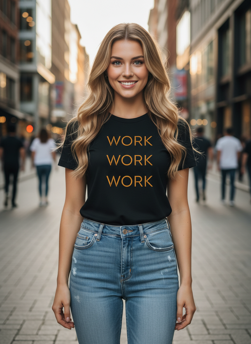 Triple Your Hustle Work Work Work T-Shirt