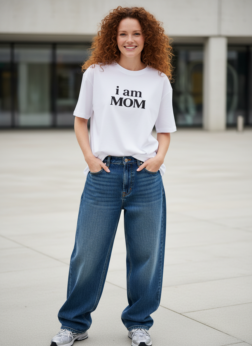 i am MOM Power Statement T-Shirt