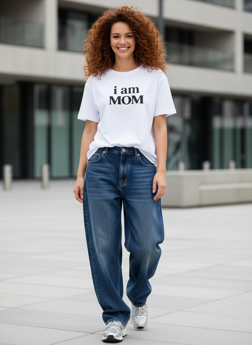 i am MOM Power Statement T-Shirt