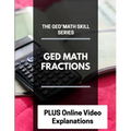 The GED Math Skill Series: GED Math Fractions - Paperback