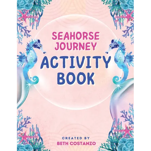Seahorse Activity Book for Kids - Paperback