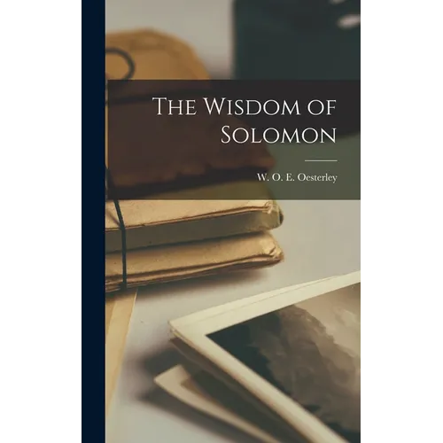 The Wisdom of Solomon - Hardcover