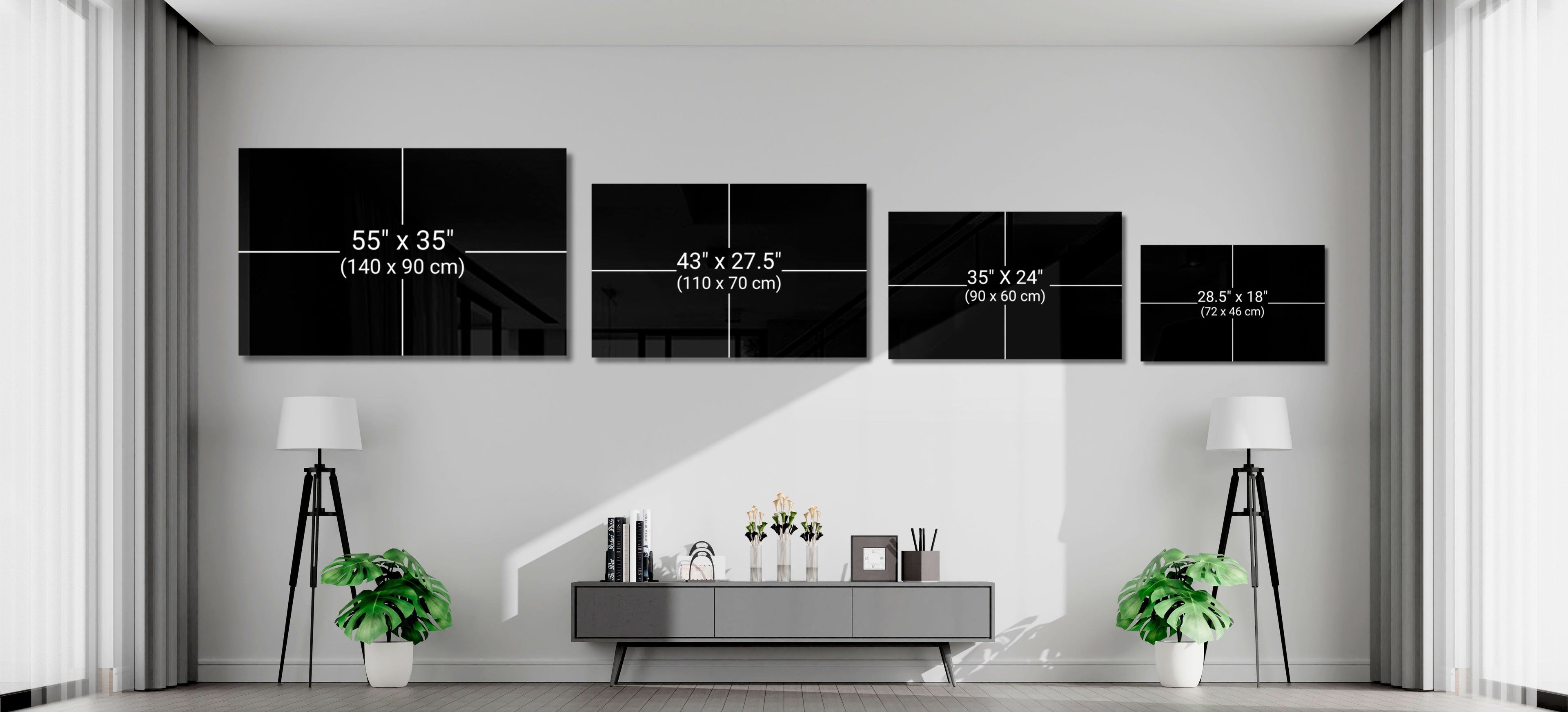 Sea Landscape Glass Wall Art