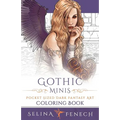Gothic Minis - Pocket Sized Dark Fantasy Art Coloring Book - Paperback
