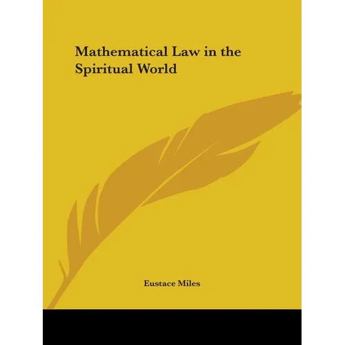 Mathematical Law in the Spiritual World - Paperback