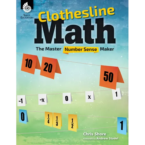 Clothesline Math: The Master Number Sense Maker - Paperback