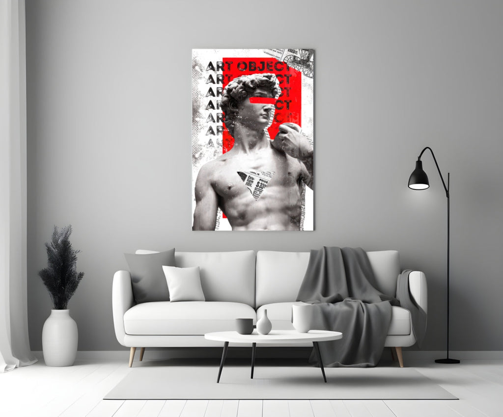 Art Object Glass Wall Art