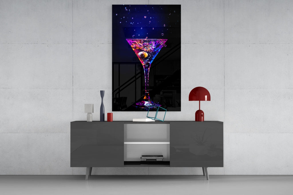 Coctail Glass Wall Art