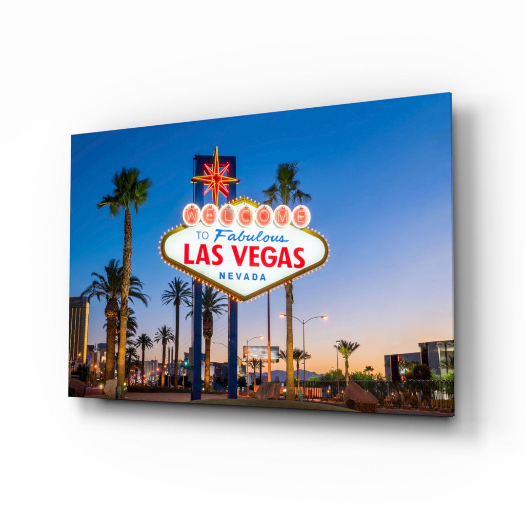 Vegas Glass Wall Art