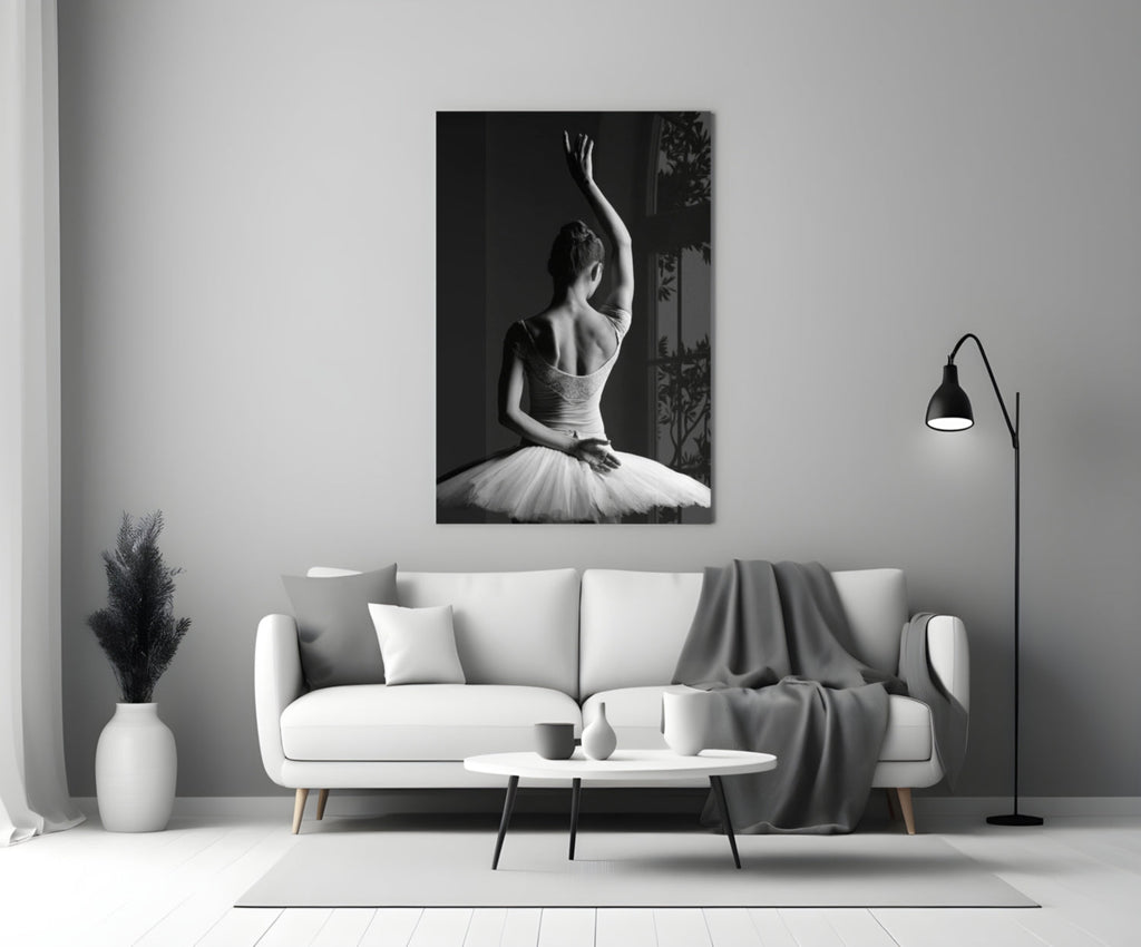 Ballerina Glass Wall Art
