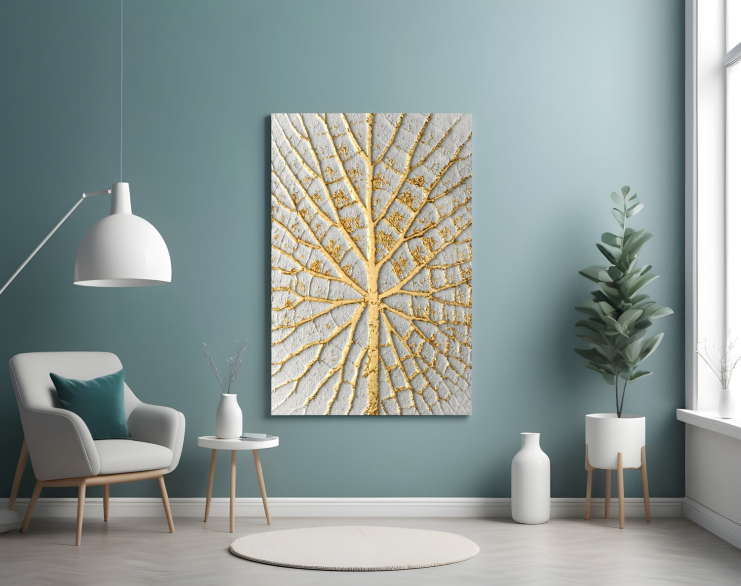 Abstract Art Glass Wall Art