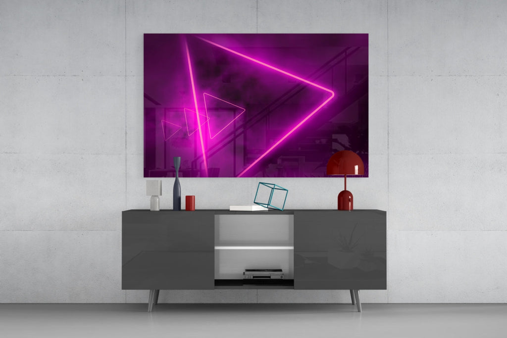 Abstract Art Glass Wall Art