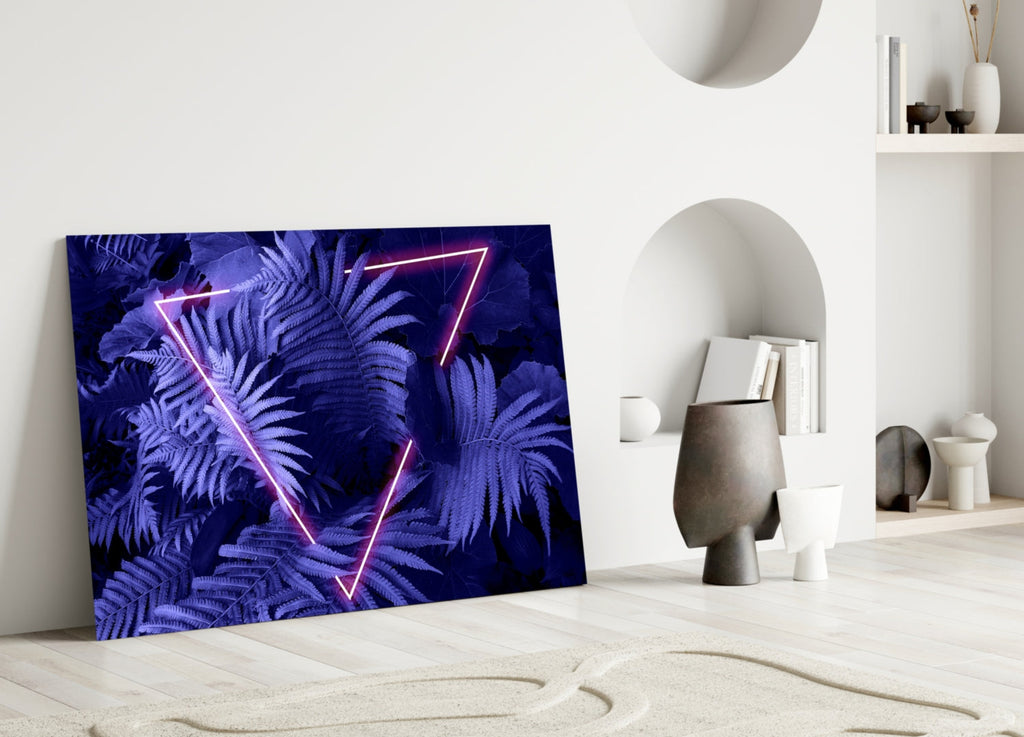 Abstract Art Glass Wall Art