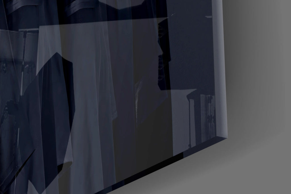 Abstract Art Glass Wall Art