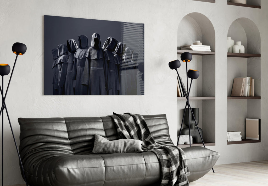 Abstract Art Glass Wall Art
