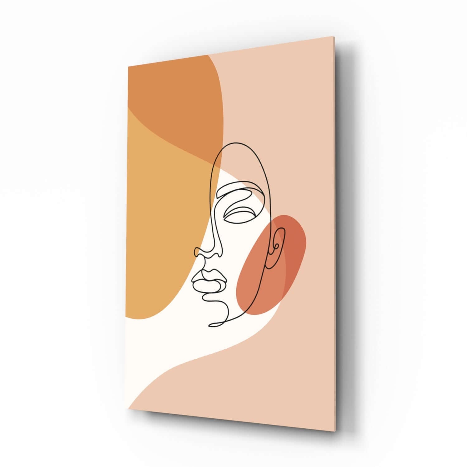 Woman's Art Glass Wall Art